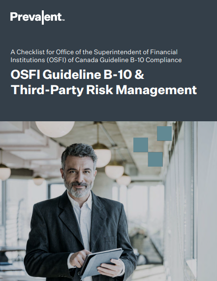 OSFI Guideline B-10 & Third-Party Risk Management