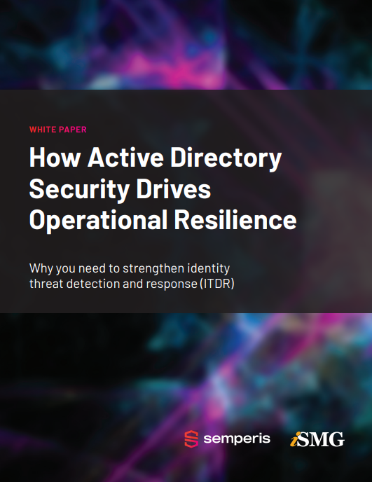 How Active Directory Security Drives Operational Resilience